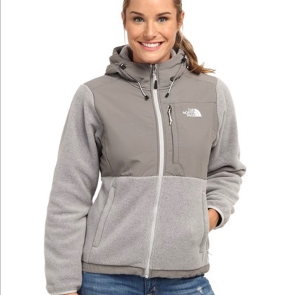 The North Face Women's Gray Hooded Jacket